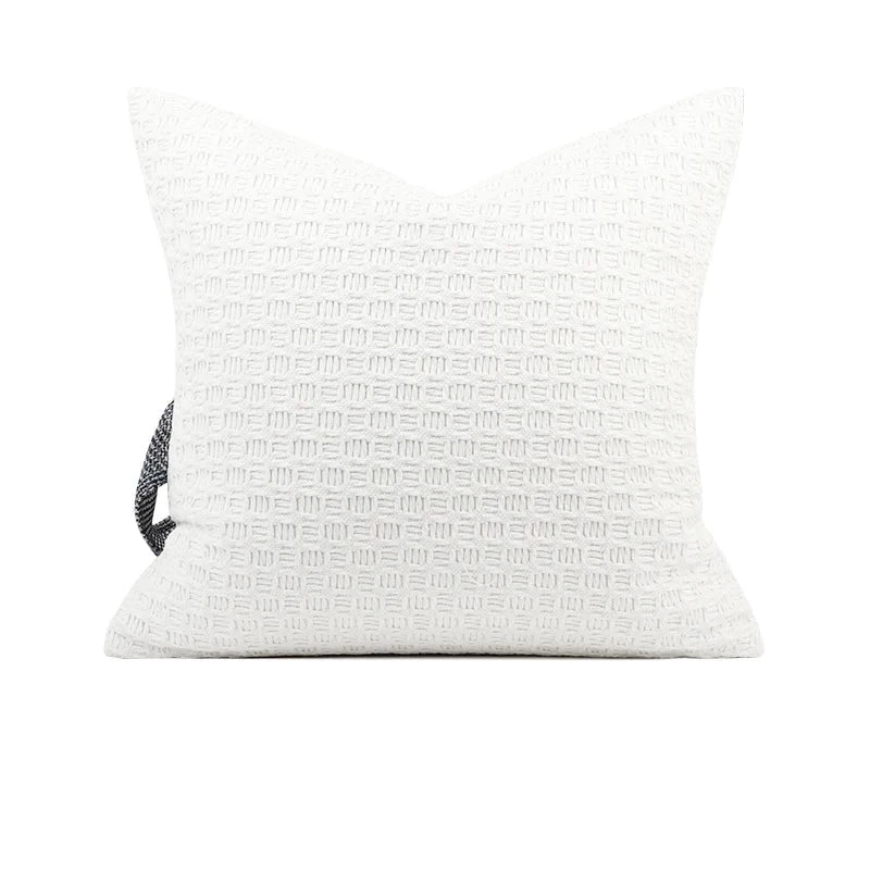 Denim Suspenders Pillow Cover