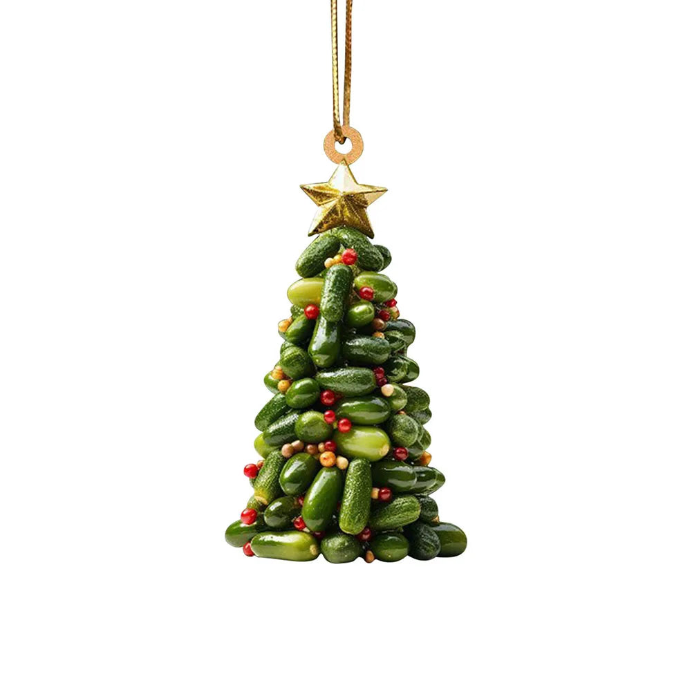 Holiday Farmer Ornament