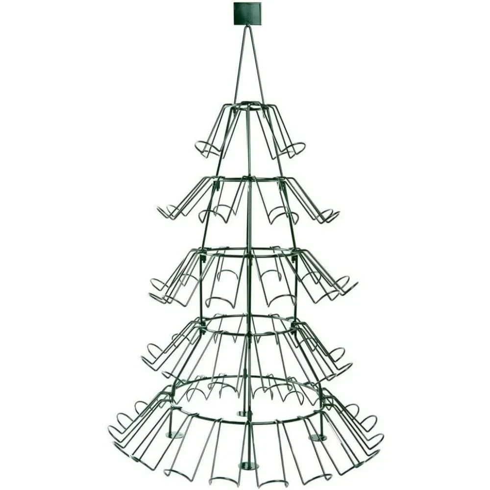 Wine Bottle Christmas Tree Rack