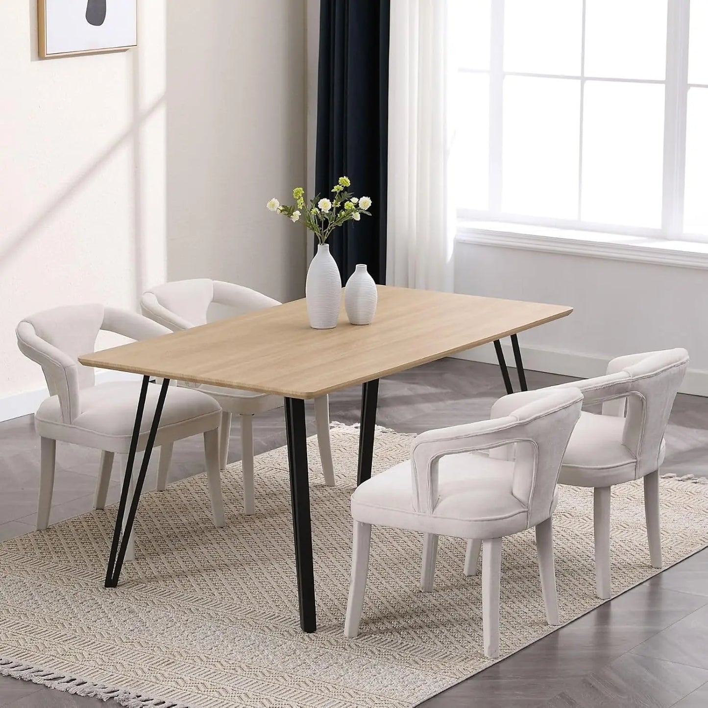 Velvet Desiree Dining Chairs (Set of 2) - 3 Colors