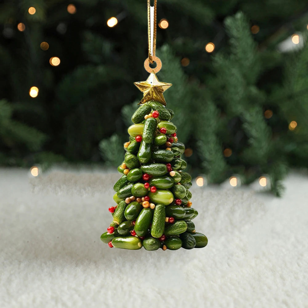 Holiday Farmer Ornament