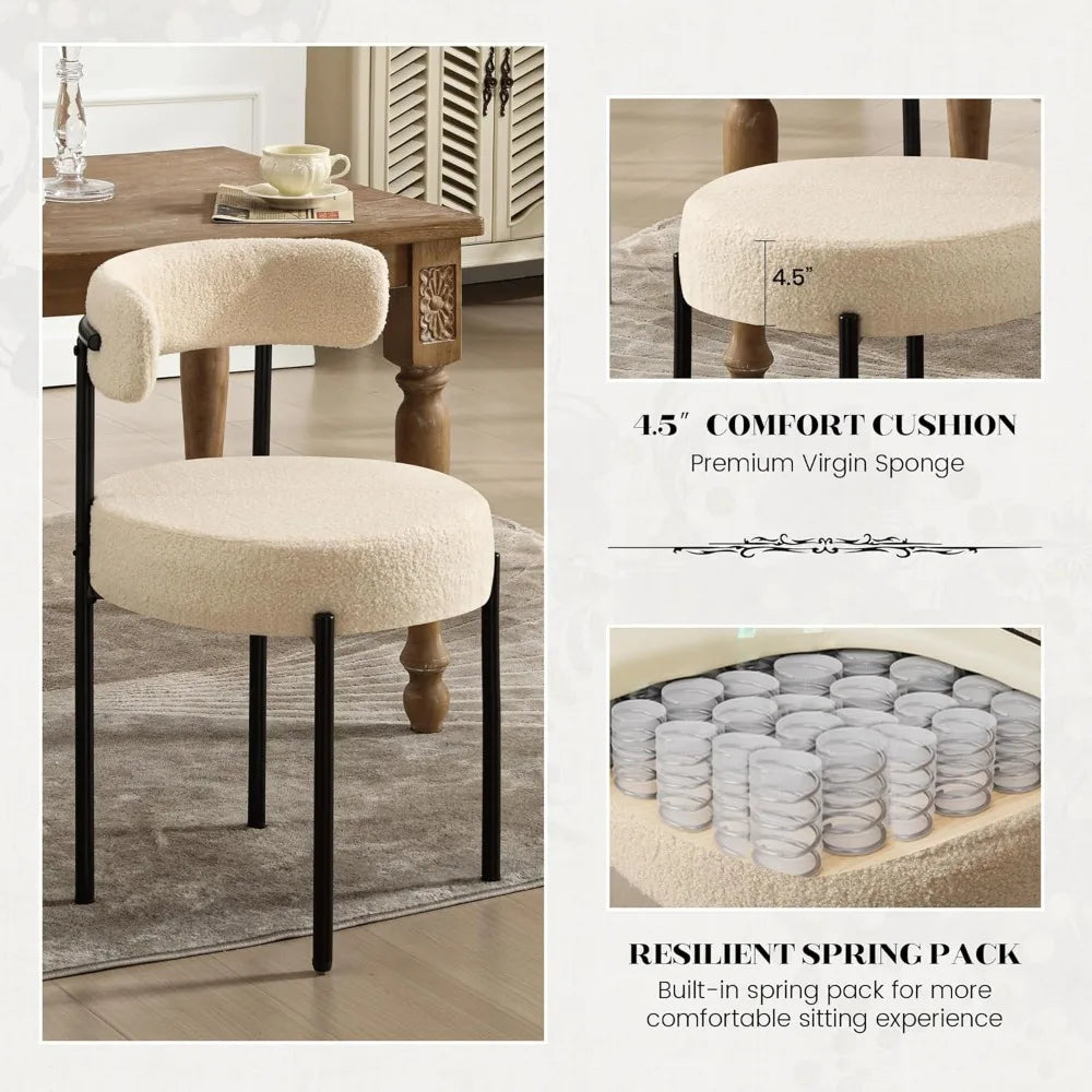 Kay Dining Chairs (Set of 4) - 5 Colors