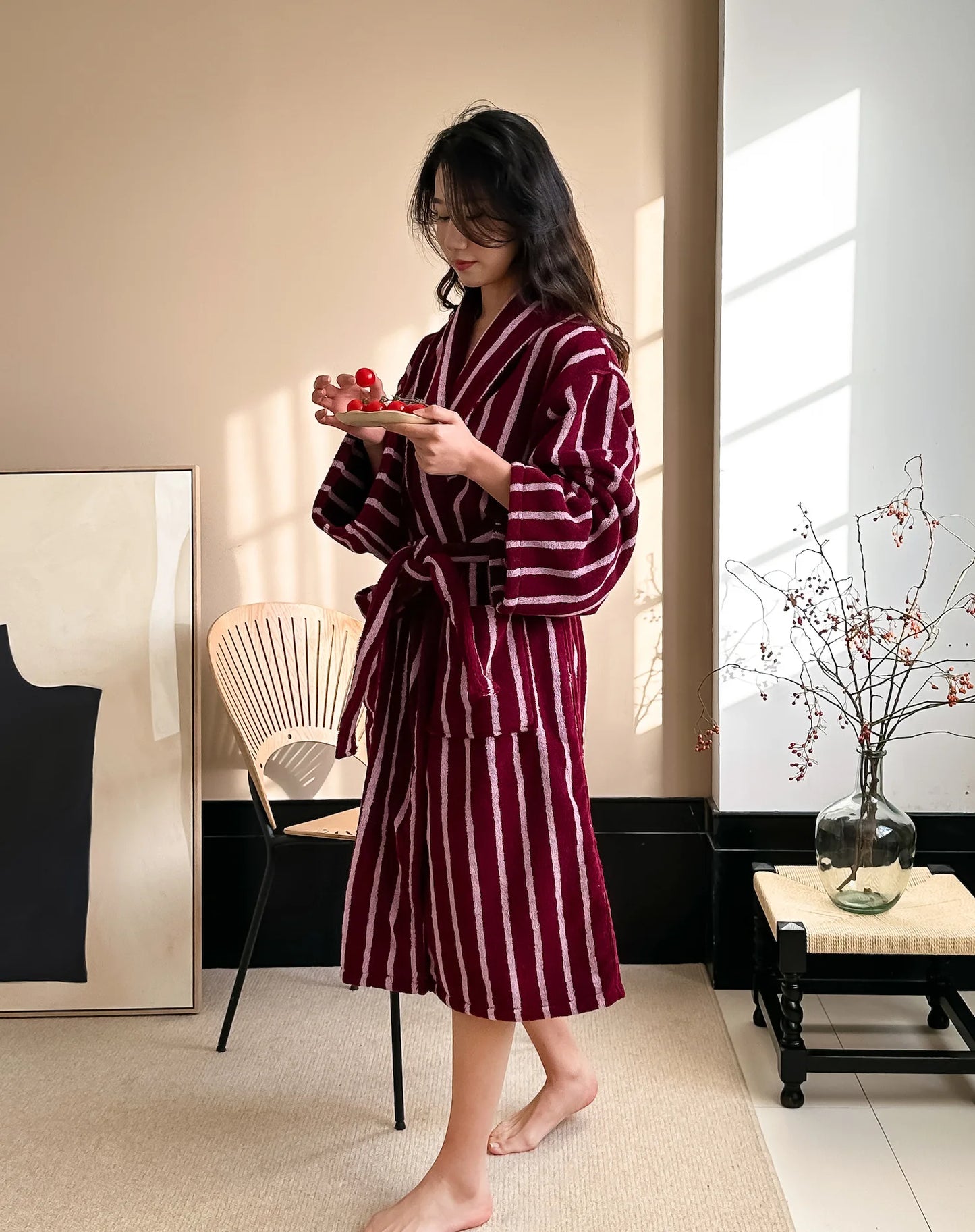 Striped Cozy Robe