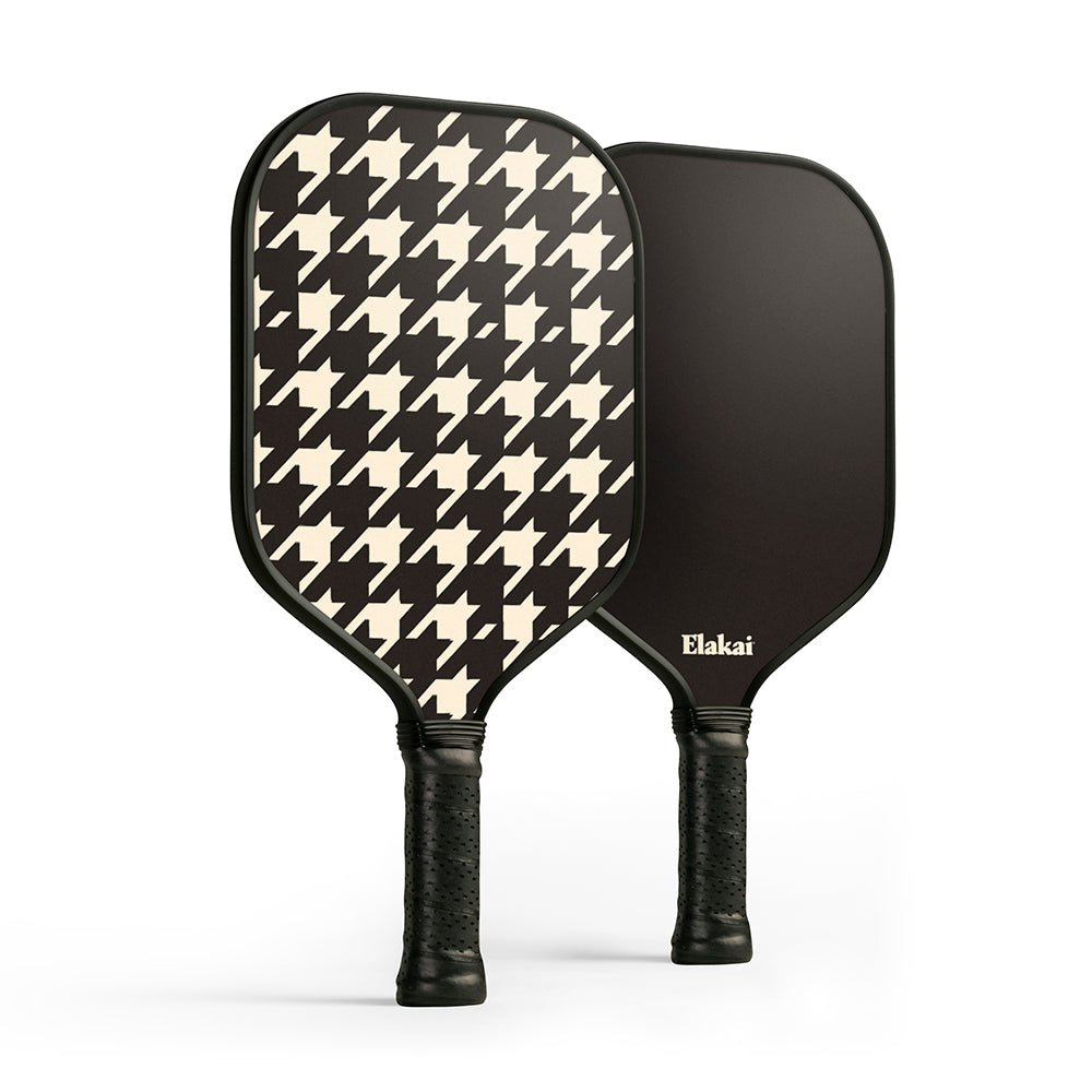 Classic Houndstooth Pickleball Paddle