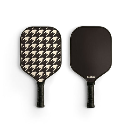 Classic Houndstooth Pickleball Paddle