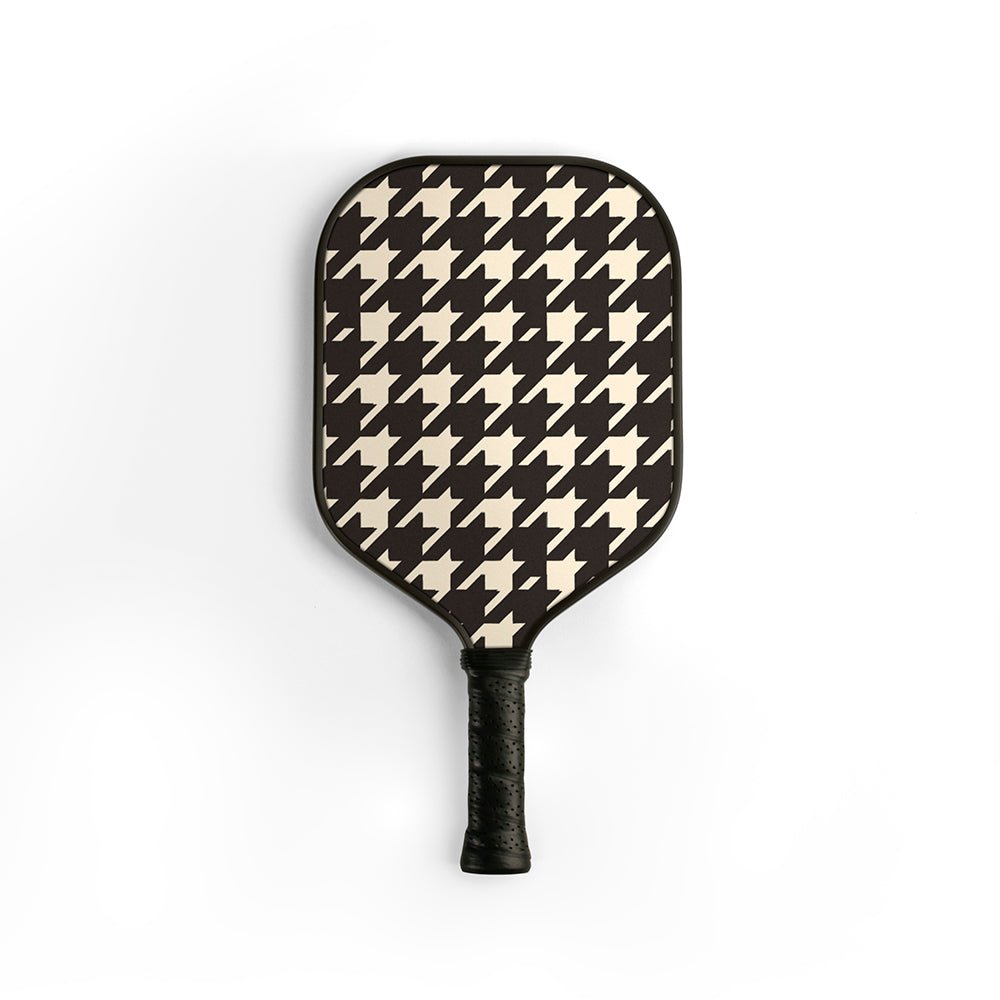 Classic Houndstooth Pickleball Paddle