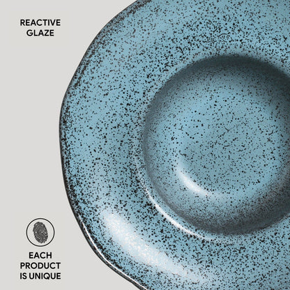 Deep Rim Plate Set of 4