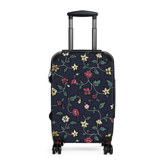 Blue Bloom Suitcase