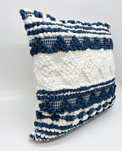 Handmade Geometric Cotton Throw Pillow Cover