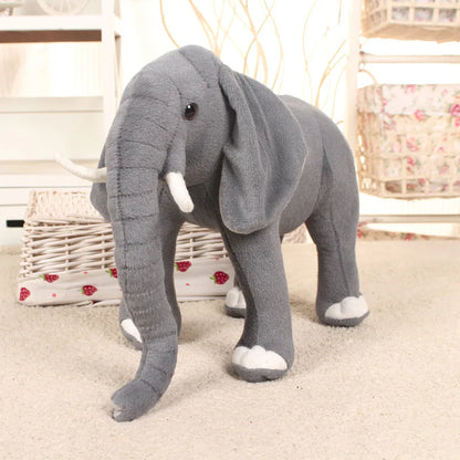 Children Plush Stuffed Toy Simulation Elephant Kids Christmas Birthday Gift