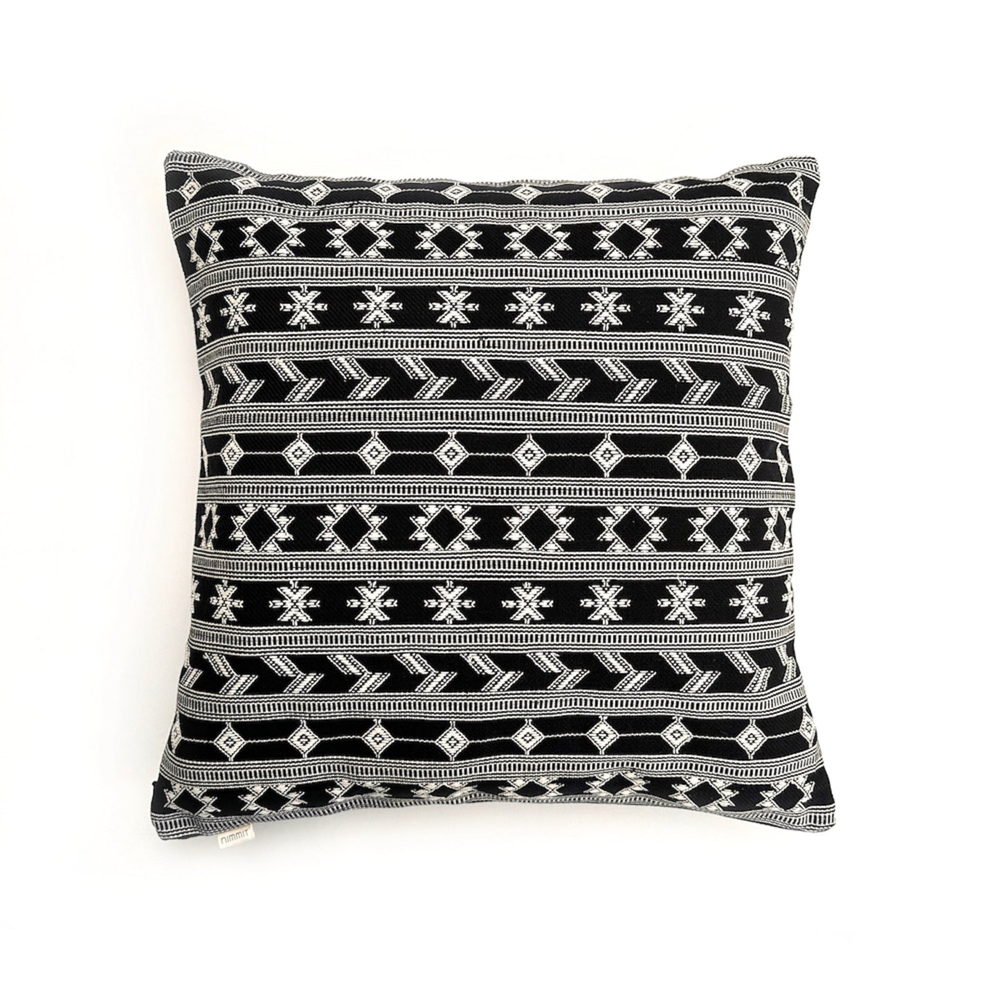 Black & White Aztec Print Pillow Cover