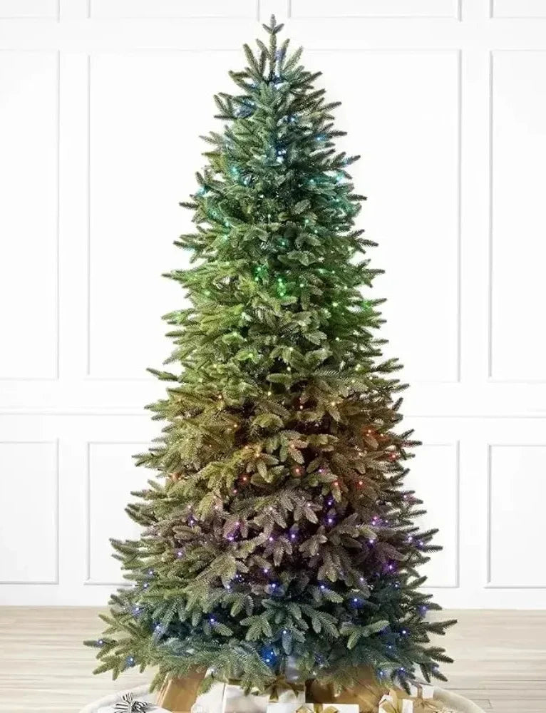 Silverado Twinkly Slim Artificial Christmas Tree (3 Sizes)