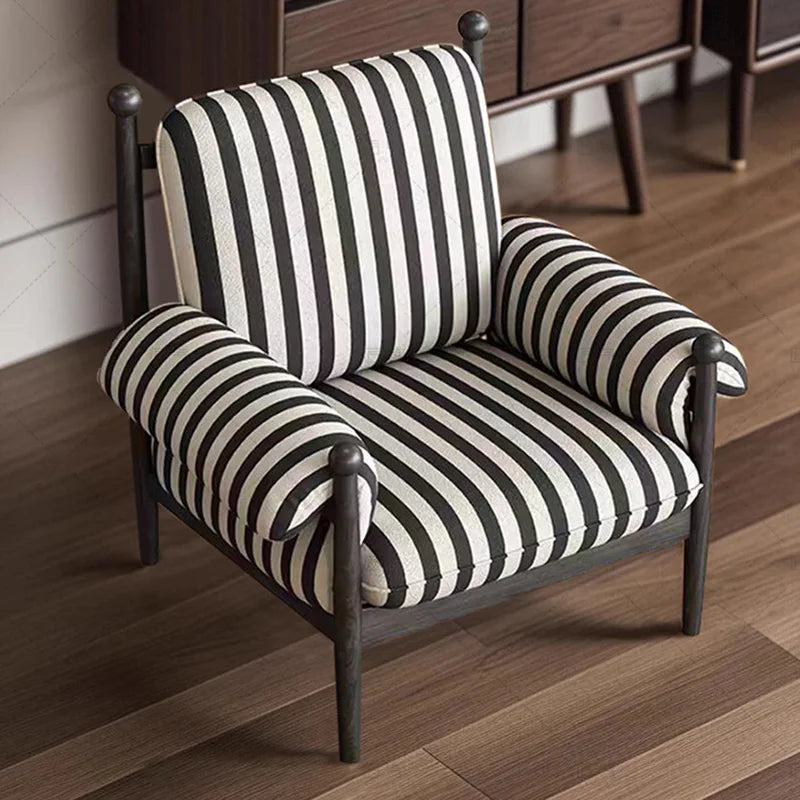 Betsy Striped Accent Chair