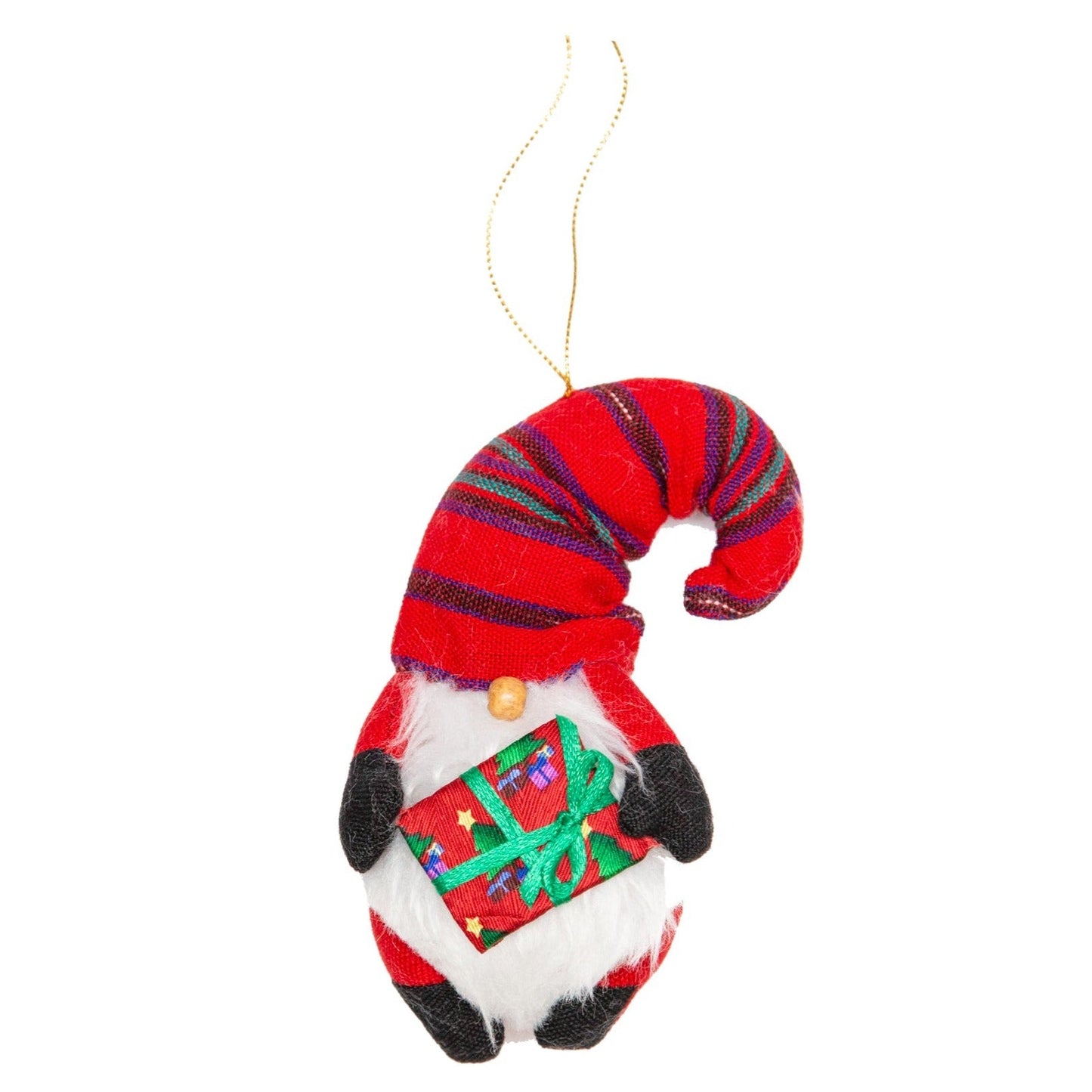 Santa Gnome Ornament