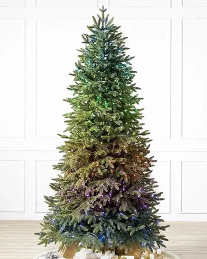 Silverado Twinkly Slim Artificial Christmas Tree (3 Sizes)