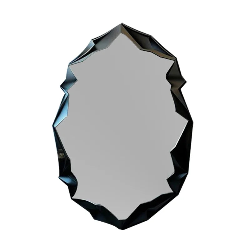Irregular Oval Mirror