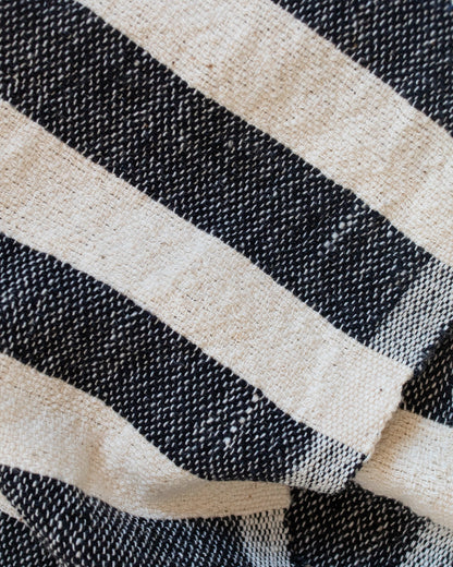 Black Stripe Towel